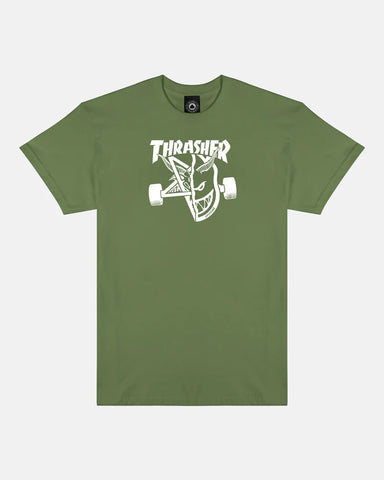 Thrasher x Spitfire thrash and burn Men's Short Sleeve T-Shirt
