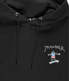 Thrasher Gonz Mini Logo Black Hoodie