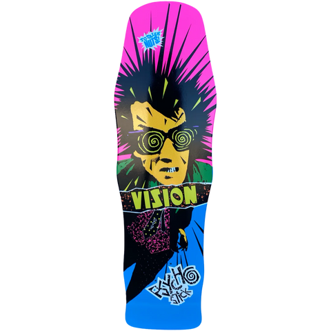 Vision Psycho Stick 10"x36" Longboard Skateboard Deck