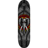 Powell Peralta FLIGHT Mike Vallely Elephant Silver Foil 8.63"x 32.2" Skateboard Deck