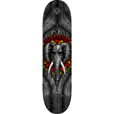Powell Peralta FLIGHT Mike Vallely Elephant Silver Foil 8.63"x 32.2" Skateboard Deck