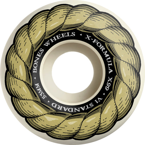 BONES V1 X-FORMULA 53mm/99a SKATEBOARD WHEELS