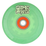 Slime Balls Accelerator Light Ups OG Slime Transparent Green 66mm/78a Slime Balls Skateboard Wheels