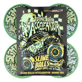 Slime Balls Accelerator Light Ups OG Slime Transparent Green 66mm/78a Slime Balls Skateboard Wheels