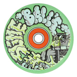 Slime Balls Accelerator Light Ups OG Slime Transparent Green 66mm/78a Slime Balls Skateboard Wheels