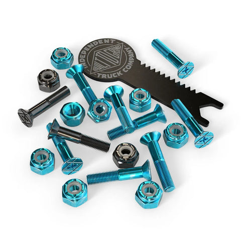 Independent Genuine Parts Blue/Black Philips 1" Hardware