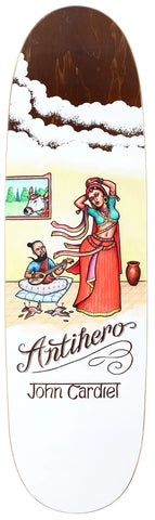 Anti Hero John Cardiel Flatulent Beauties 9.18" x 32.62" Skateboard Deck