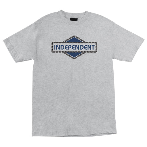 Independent Chain Breaker Heather Grey S/S Heavyweight Men's T-Shirt