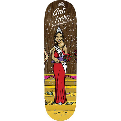 Anti-Hero Daan Miss Corporate Greed 8.5" Skateboard Deck