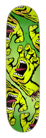 SANTA CRUZ CROWDED HAND 8.5" SKATEBOARD DECK