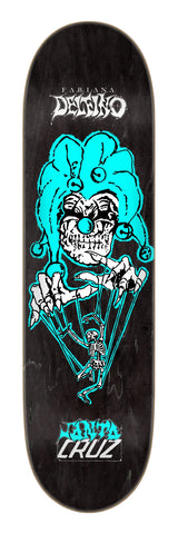 Santa Cruz Fabiana Delfino Puppet Master Feelbase Pro 8.25" x 31.0" Skateboard Deck