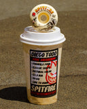 SPITFIRE FORMULA FOUR DIEGO TODD CLASSIC 55.5mm x 99a SKATEBOARD WHEEL