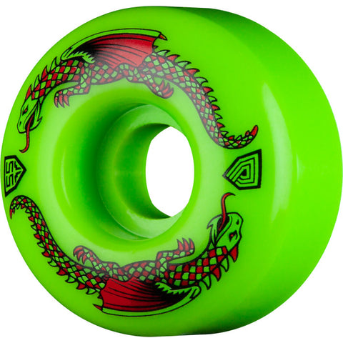 Powell Peralta Dragon Formula Green Dragon Skateboard Wheels 55mm x 35mm 93A