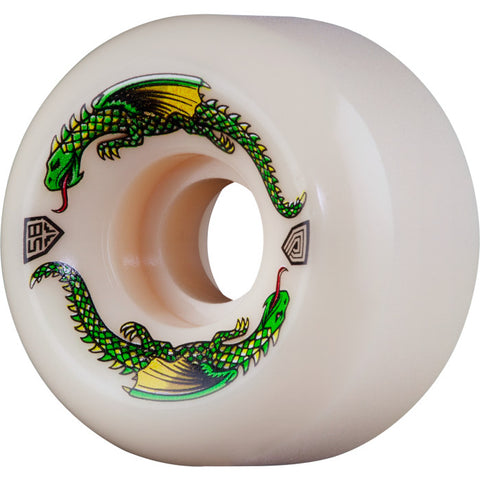 Powell-Peralta Dragon Formula White Dragon Skateboard Wheels 58mm x 33mm 93A