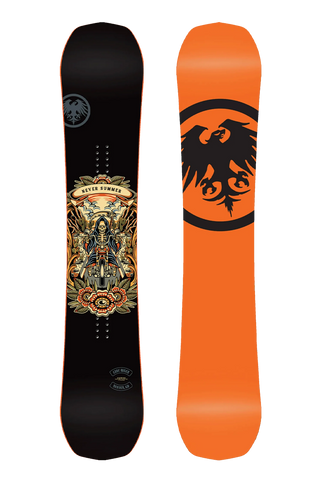 2025 NEVER SUMMER MENS EASY RIDER TRIPLE CAMBER 160X WIDE SNOWBOARD