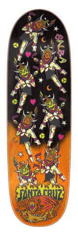 Santa Cruz Salba Firedance Pro Shaped Skateboard Deck