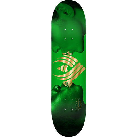 Powell Peralta Kiss FLIGHT Green/Gold Foil 8.5" Skateboard Deck