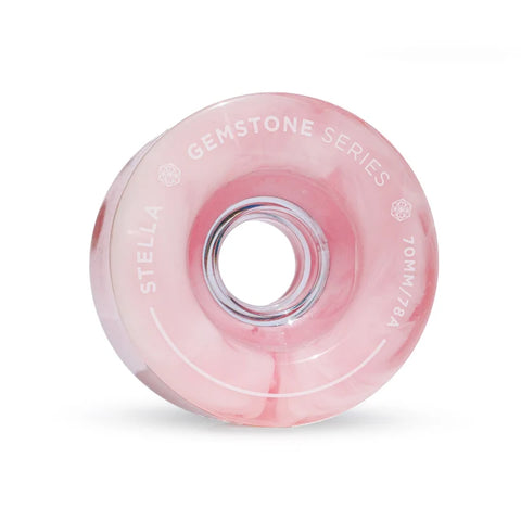 Stella Gemstone Rose 70mm 78a Longboard Wheels
