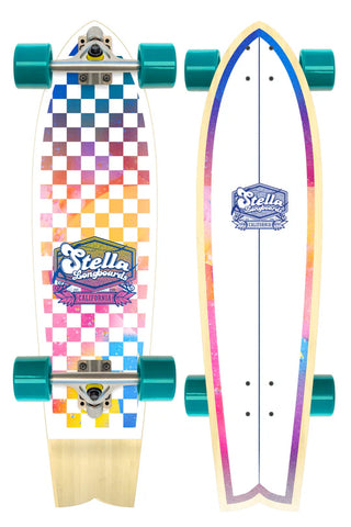 Stella Global Cruiser Jelly 34.0" Longboard Complete
