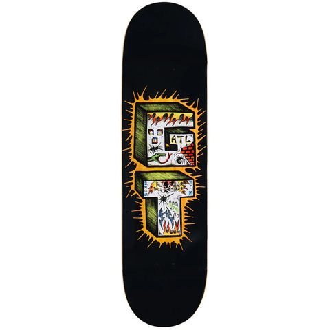 ANTI-HERO GRANT STACKED 8.38 SKATEBOARD DECK
