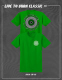 Spitfire Live To Burn Classic Irish Green T-Shirt