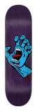 SANTA CRUZ SCREAMING HAND 8.5" SKATEBOARD DECK