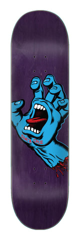 SANTA CRUZ SCREAMING HAND 8.5" SKATEBOARD DECK