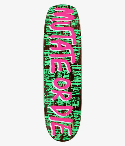 Heroin Skateboards Team Mutate Or Die 8.7" Skateboard Deck