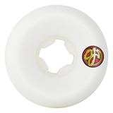 OJ "Dressen Koi" Skateboard Wheels (White--Elite Hardline 56mm | 99a)