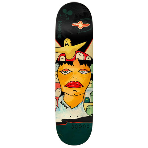 Krooked Knox 3 Star 8.25" Skateboard Deck