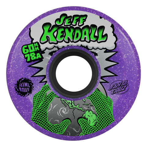 Slime Balls Kendall End of the World Reissue OG Slime Purple 60mm/78a Skateboard Wheels