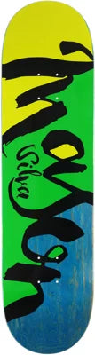 REAL MASON SCRIPT COLORBLOCK 8.5"X 31.85" SKATEBOARD DECK