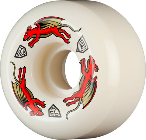 Powell Peralta Nano Rats AV6 Asymmetrical Shape Medium 54mm/34mm/93a Skateboard Wheels