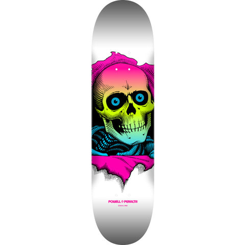Powell Peralta Ripper Lime Fade / White 8.5" x 32.08" Skateboard Deck