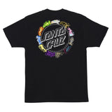 Santa Cruz x Pokémon Power Dot Heavyweight Black T-Shirt