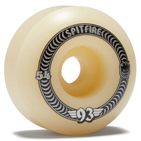 Spitfire Formula Four Radial Soft Sliders (natural) 54 mm 93A Skateboard Wheels