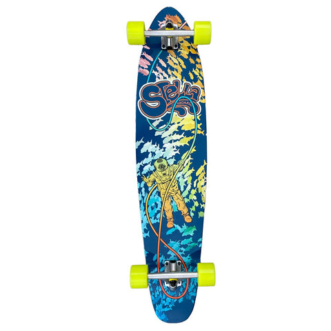 Stella Kicktail Deep Sea Diver 42" Longboard Complete