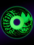 Spitfire Formula Four Deathmask II Glow In The Dark Radial Full 54mm/99a Wheels