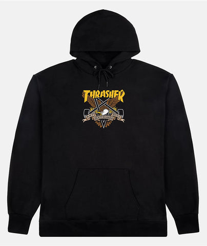 Thrasher x Anti-Hero Eaglegram Large Black Hoodie