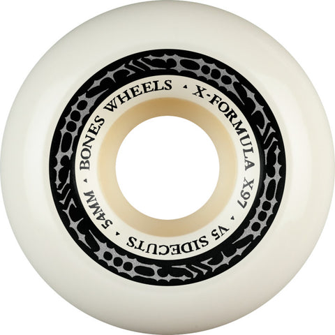 BONES WHEELS X-Formula V5 Sidecuts 54mm 97A Skateboard Wheels