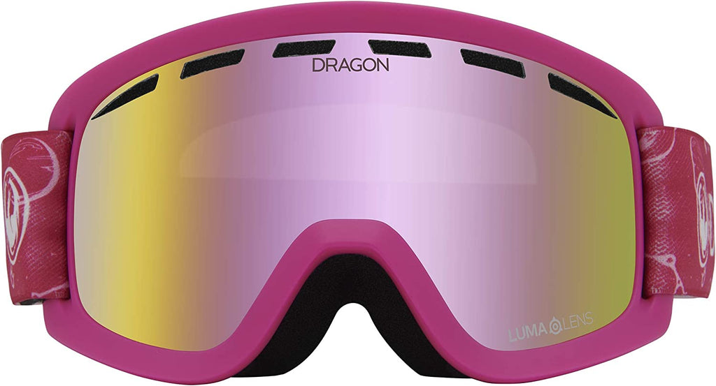 dragon lil d goggles 2023 DRAGON LIL D VENUS/LUMALENS PINKION SNOWBARD GOGGLES – Jack's Boardhouse
