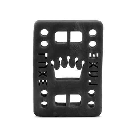 LUXE 1/2" BLACK RISER PADS