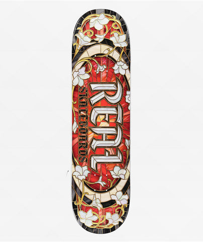 REAL CATHEDRAL TEAM OVAL 8.25 SKATEBOARD DECK